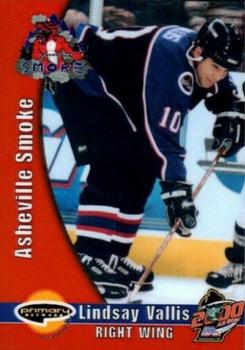 1999-00 Roox UHL East All-Stars #NNO Lindsay Vallis Front