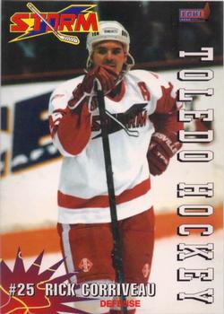 1994-95 Toledo Storm (ECHL) #NNO Rick Corriveau Front