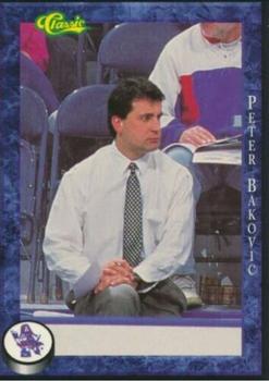 1994-95 Classic Milwaukee Admirals (IHL) #26 Peter Bakovic Front