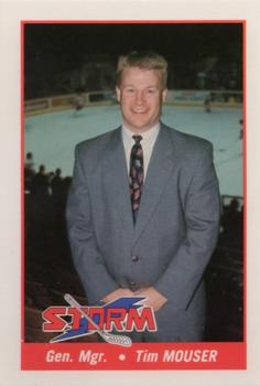 1993-94 Toledo Storm (ECHL) #4 Tim Mouser Front