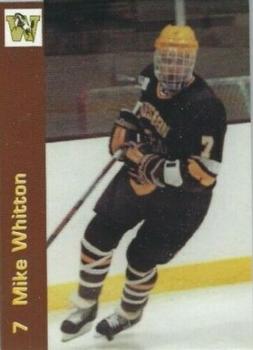 1993-94 Western Michigan Broncos (NCAA) #6 Mike Whitton Front