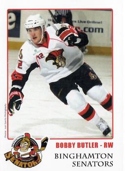 2010-11 Just Sports Photography Binghamton Senators (AHL) #6 Bobby Butler Front