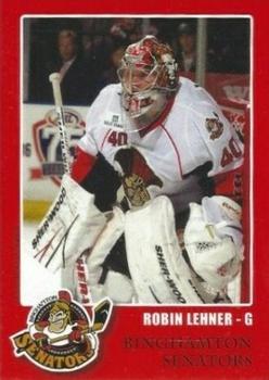 2010-11 Binghamton Senators (AHL) #16 Robin Lehner Front