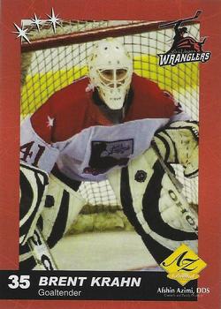 2003-04 Las Vegas Wranglers (ECHL) #NNO Brent Krahn Front