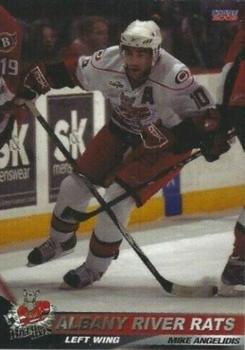 2008-09 Choice Albany River Rats (AHL) #1 Mike Angelidis Front
