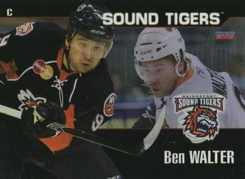 2008-09 Choice Bridgeport Sound Tigers (AHL) #12 Ben Walter Front