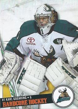 2008-09 Manitoba Moose (AHL) #NNO Karl Goehring Front