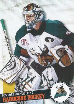2008-09 Manitoba Moose (AHL) #NNO Cory Schneider Front
