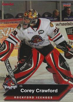 2008-09 Choice Rockford IceHogs (AHL) #10 Corey Crawford Front