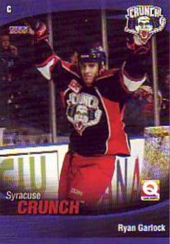 2008-09 Choice Syracuse Crunch (AHL) #11 Ryan Garlock Front