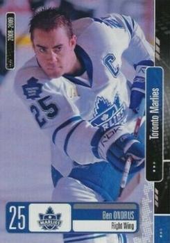 2008-09 Extreme Toronto Marlies (AHL) #4 Ben Ondrus Front