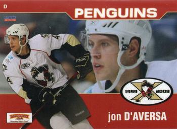 2008-09 Choice Wilkes-Barre/Scranton Penguins (AHL) #10 Jonathan D'Aversa Front