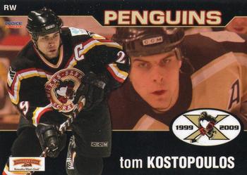 2008-09 Choice Wilkes-Barre/Scranton Penguins (AHL) #21 Tom Kostopoulos Front