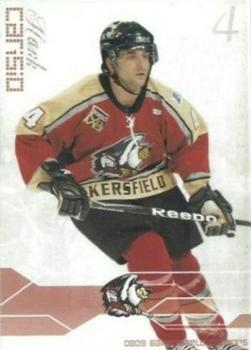 2008-09 Bakersfield Condors (ECHL) #5 Hank Carisio Front