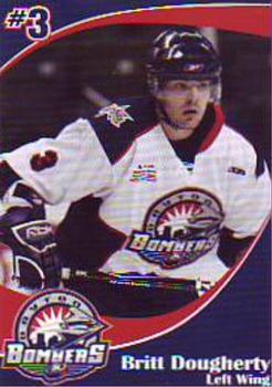2008-09 Big League Cards Dayton Bombers (ECHL) #NNO Britt Dougherty Front