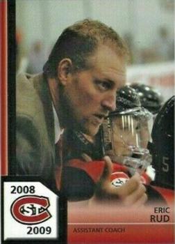 2008-09 Plaza Park Bank St. Cloud State Huskies (NCAA) #30 Eric Rud Front