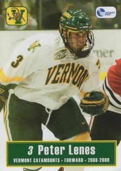 2008-09 L. Brown & Sons Vermont Catamounts (NCAA) #13 Peter Lenes Front