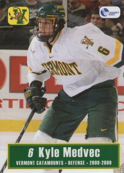 2008-09 L. Brown & Sons Vermont Catamounts (NCAA) #18 Kyle Medvec Front