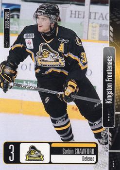 2008-09 Extreme Kingston Frontenacs (OHL) #4 Corbin Crawford Front