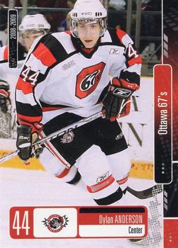 2008-09 Extreme Ottawa 67's (OHL) #5 Dylan Anderson Front