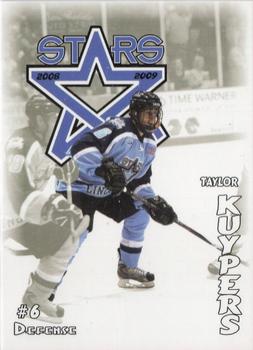 2008-09 Blueline Booster Club Lincoln Stars (USHL) #7 Taylor Kuypers Front