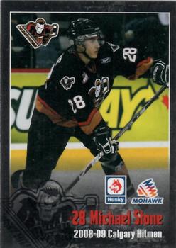 2008-09 Calgary Hitmen (WHL) #NNO Michael Stone Front