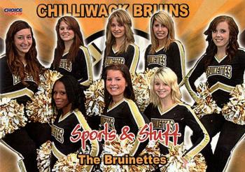 2008-09 Choice Chilliwack Bruins (WHL) #26 The Bruinettes Front