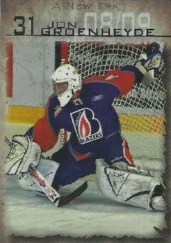 2008-09 Kamloops Blazers (WHL) #NNO Jon Groenheyde Front