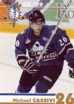 2008-09 Kootenay Ice (WHL) #NNO Michael Cassivi Front