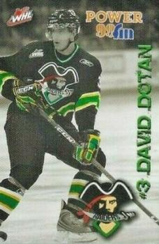 2008-09 Prince Albert Raiders (WHL) #NNO David Dotan Front