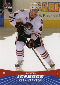 2010-11 Choice Rockford IceHogs (AHL) #19 Ryan Stanton Front