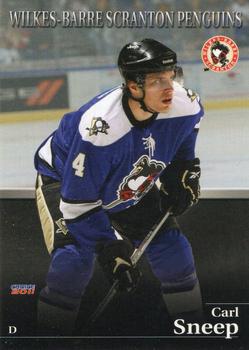 2010-11 Choice Wilkes-Barre/Scranton Penguins (AHL) #16 Carl Sneep Front