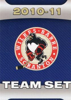 2010-11 Choice Wilkes-Barre/Scranton Penguins (AHL) #NNO Wilkes-Barre/Scranton Penguins Front