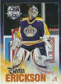 2010-11 Ontario Reign (ECHL) #NNO Beau Erickson Front