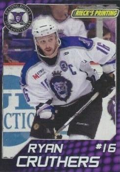 2010-11 Rieck's Printing Reading Royals (ECHL) #NNO Ryan Cruthers Front