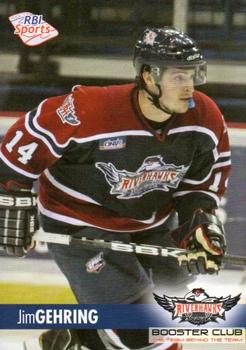2010-11 RBI Sports Augusta Riverhawks (SPHL) #NNO Jim Gehring Front