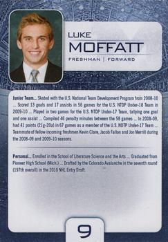 2010-11 Michigan Wolverines (NCAA) #16 Luke Moffatt Back