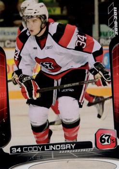 2010-11 Extreme Ottawa 67's OHL #18 Cody Lindsay Front