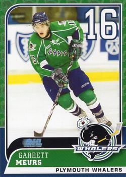 2010-11 Plymouth Whalers (OHL) #10 Garrett Meurs Front
