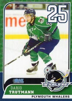 2010-11 Plymouth Whalers (OHL) #12 Dario Trutmann Front