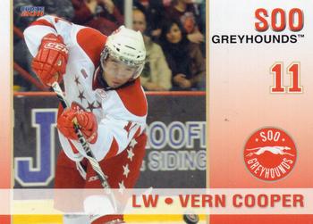 2010-11 Choice Sault Ste. Marie Greyhounds (OHL) #7 Vern Cooper Front