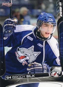 2010-11 Extreme Sudbury Wolves (OHL) #20 Brody Silk Front