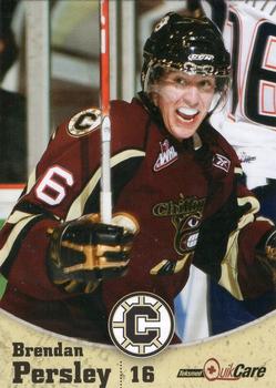 2010-11 Chilliwack Bruins (WHL) #13 Brendan Persley Front
