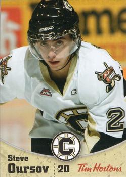 2010-11 Chilliwack Bruins (WHL) #17 Steve Oursov Front