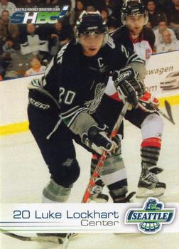 2010-11 Seattle Thunderbirds (WHL) #15 Luke Lockhart Front