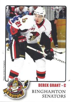 2011-12 Binghamton Senators (AHL) #14 Derek Grant Front