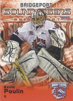 2011-12 Choice Bridgeport Sound Tigers (AHL) #4 Kevin Poulin Front