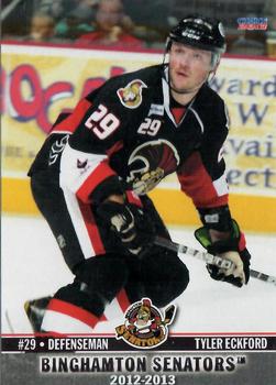 2012-13 Choice Binghamton Senators (AHL) #10 Tyler Eckford Front