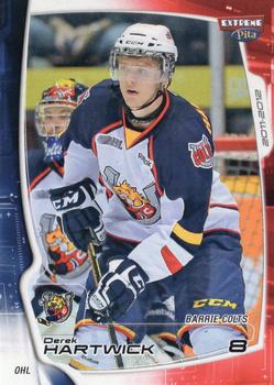2011-12 Extreme Barrie Colts (OHL) #6 Derek Hartwick Front