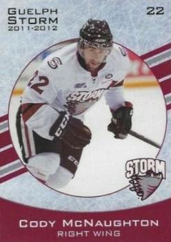 2011-12 M&T Printing Guelph Storm (OHL) #NNO Cody McNaughton Front